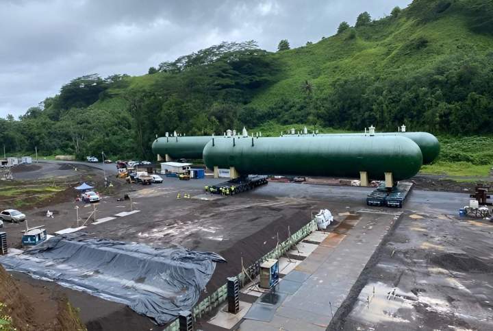 Réservoirs de stockage de gaz Chassieu