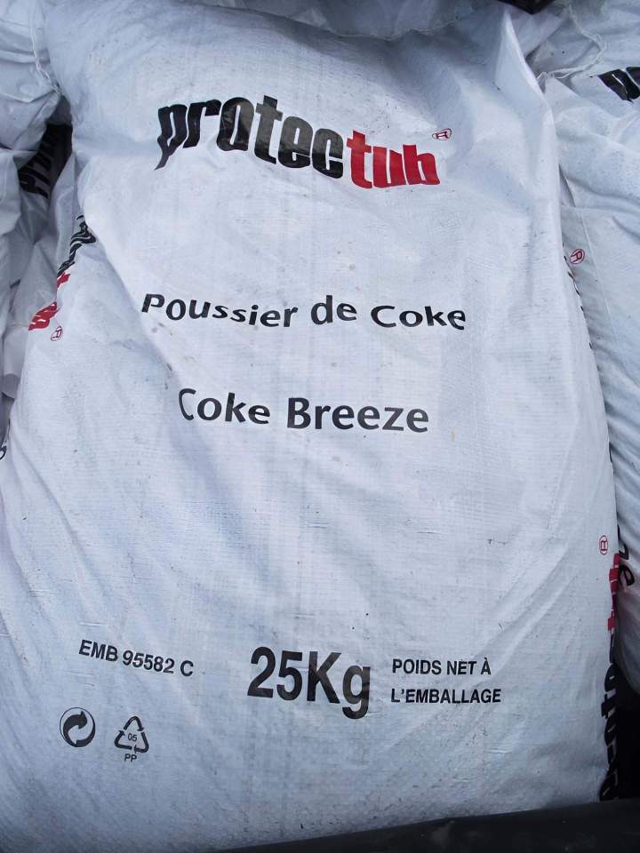 Poussier de coke Chassieu